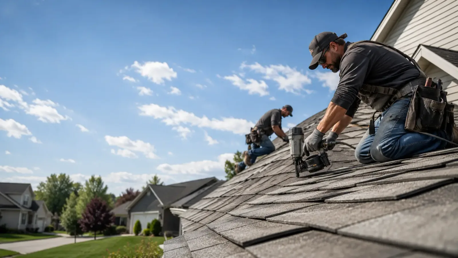 Storm Damage Roof Repair in Fairfield, IL near me